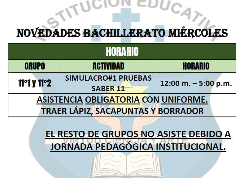 horario